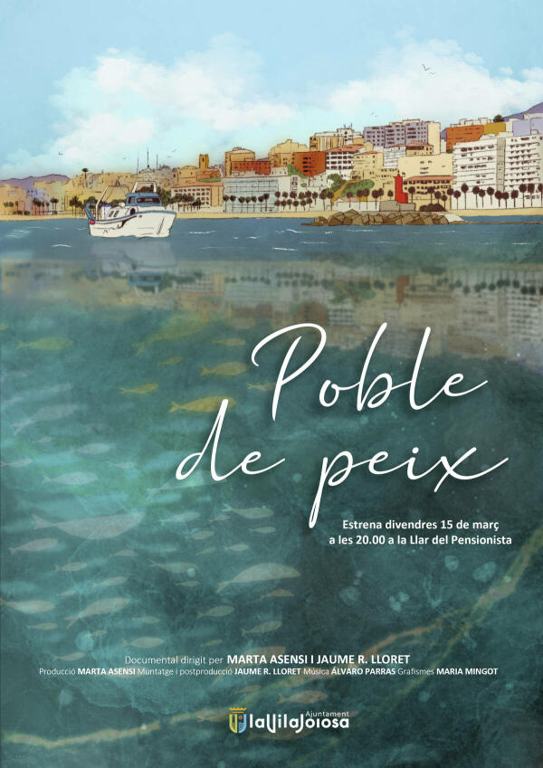 El Ayuntamiento de la Vila Joiosa estrena este viernes ‘Poble de peix’, un largometraje documental que repasa la historia de la pesca del municipio a través de todos sus oficios 